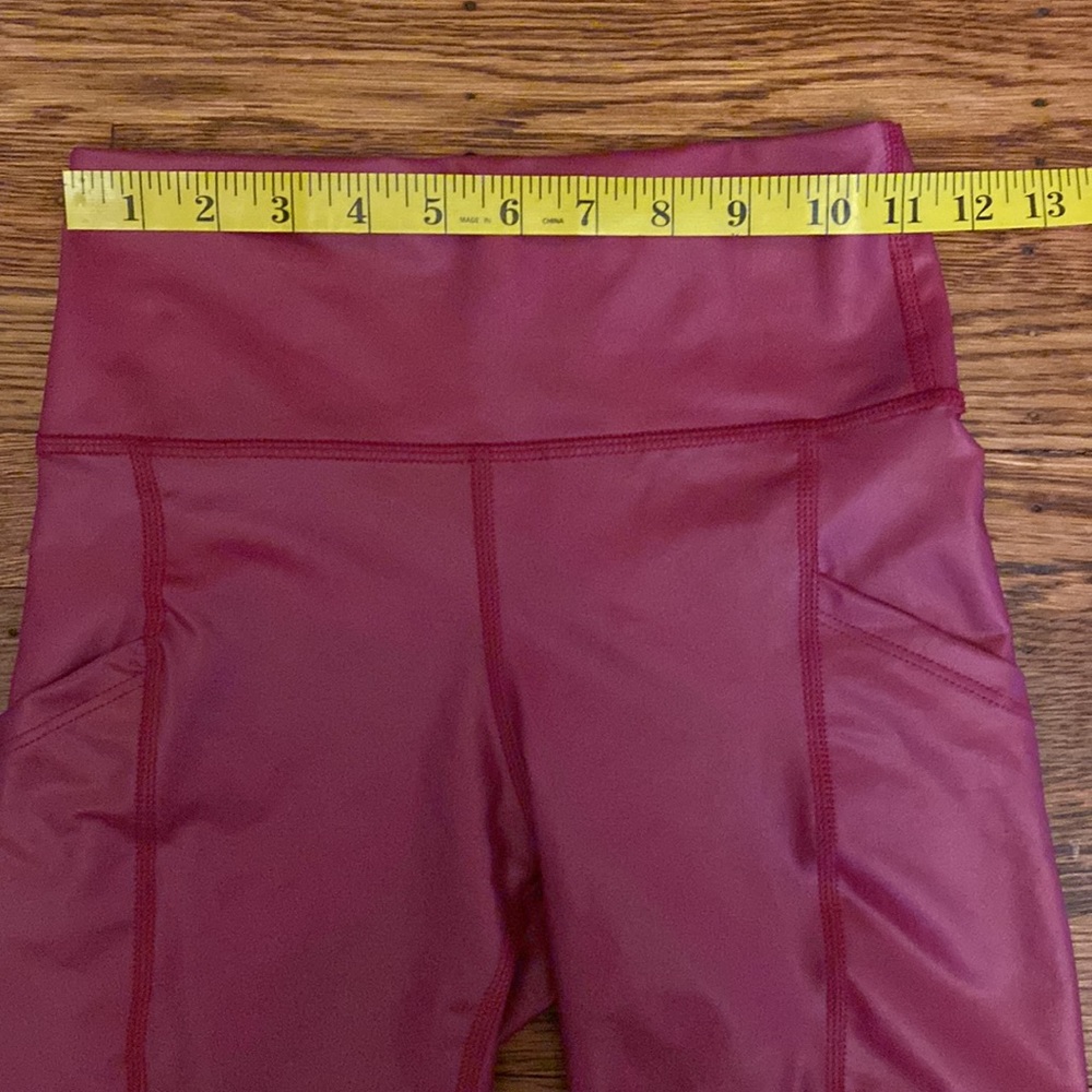 Nwot Savvi Small Ruby Red Code Shorts - image 5